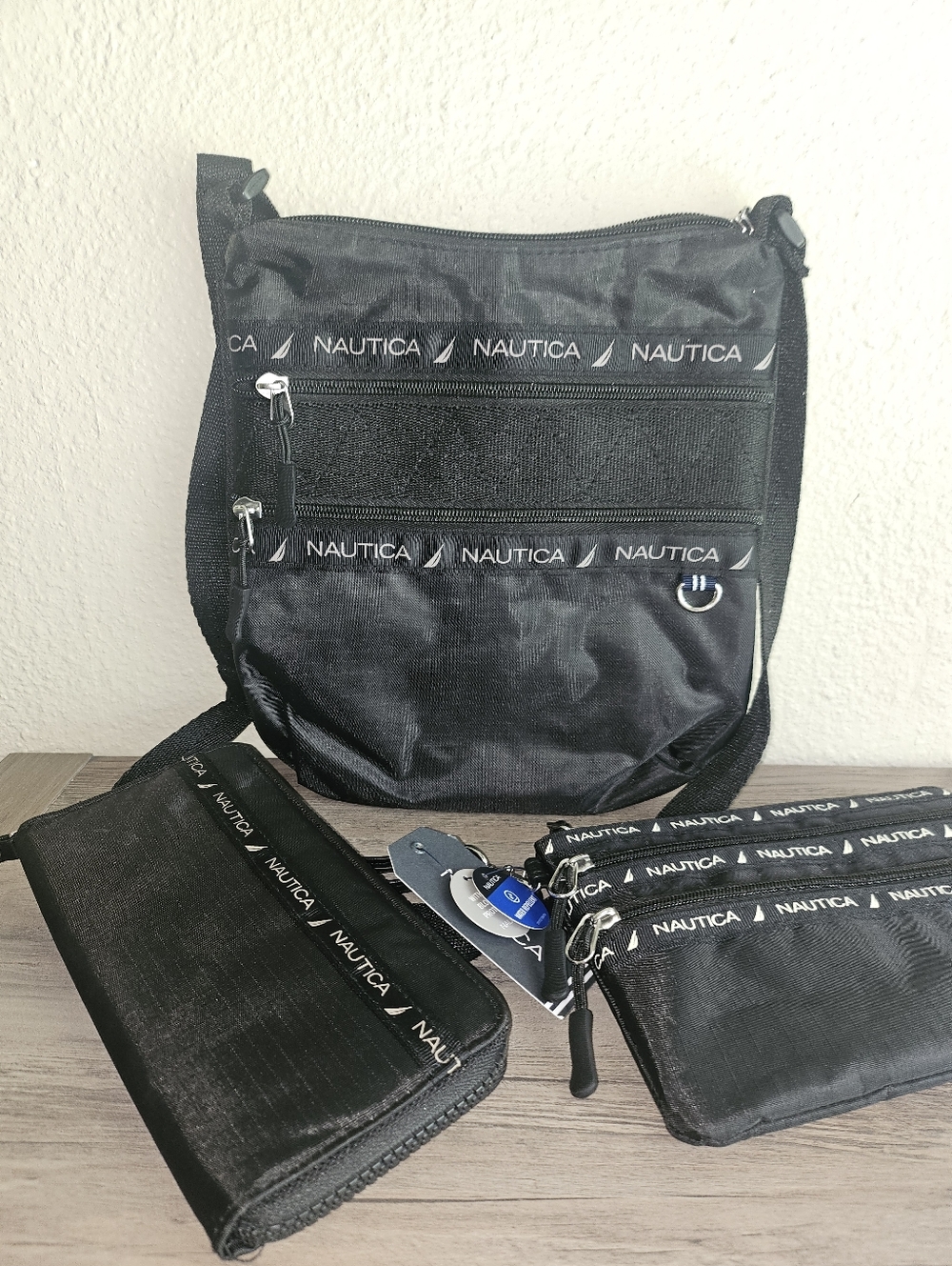Nautica,wallet, And Pouch.